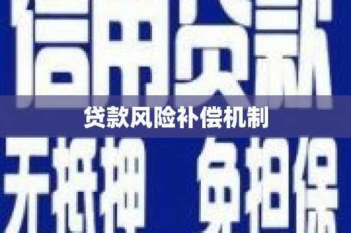 王益贷款风险补偿机制
