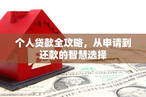 王益个人贷款全攻略，从申请到还款的智慧选择