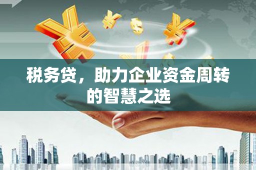 王益税务贷，助力企业资金周转的智慧之选