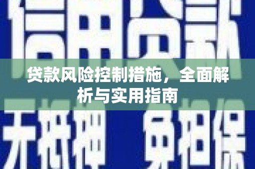 王益贷款风险控制措施，全面解析与实用指南