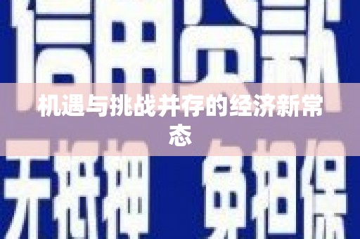 王益机遇与挑战并存的经济新常态