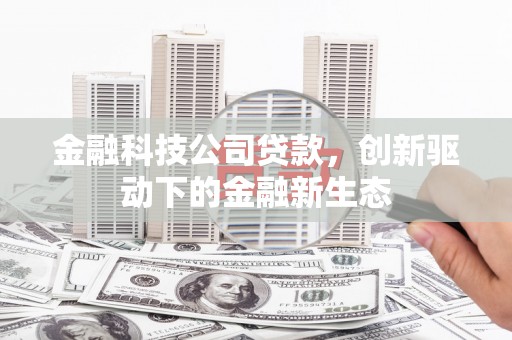 王益金融科技公司贷款，创新驱动下的金融新生态