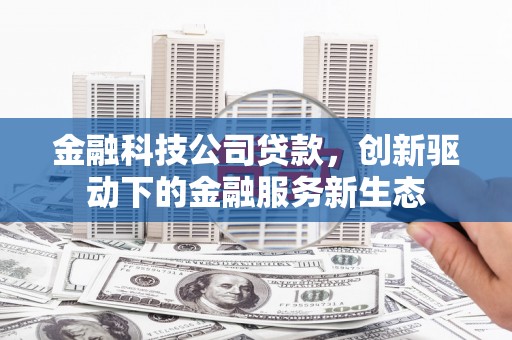 王益金融科技公司贷款，创新驱动下的金融服务新生态
