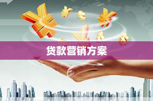 王益贷款营销方案