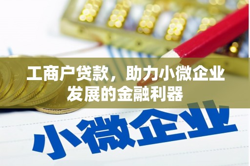 王益工商户贷款，助力小微企业发展的金融利器