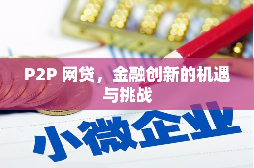 王益P2P 网贷，金融创新的机遇与挑战