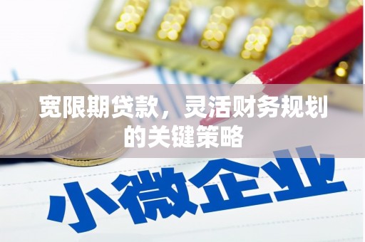 王益宽限期贷款，灵活财务规划的关键策略