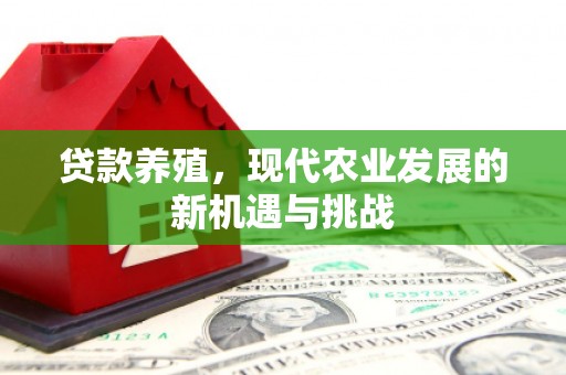 王益贷款养殖，现代农业发展的新机遇与挑战