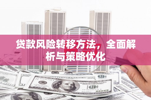 王益贷款风险转移方法，全面解析与策略优化