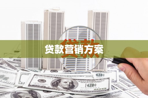 王益贷款营销方案