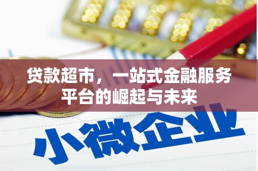 王益贷款超市，一站式金融服务平台的崛起与未来