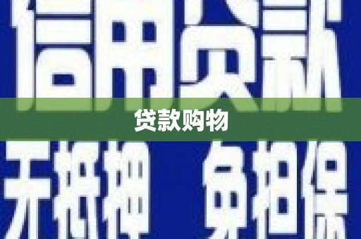 王益贷款购物