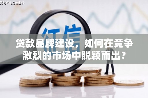 王益贷款品牌建设，如何在竞争激烈的市场中脱颖而出？