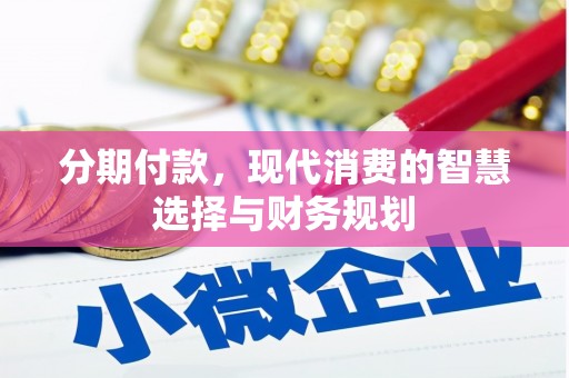 王益分期付款，现代消费的智慧选择与财务规划