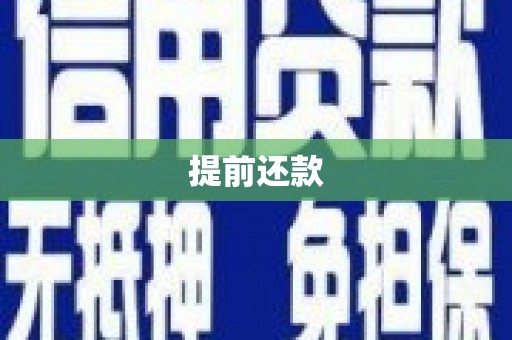 王益提前还款