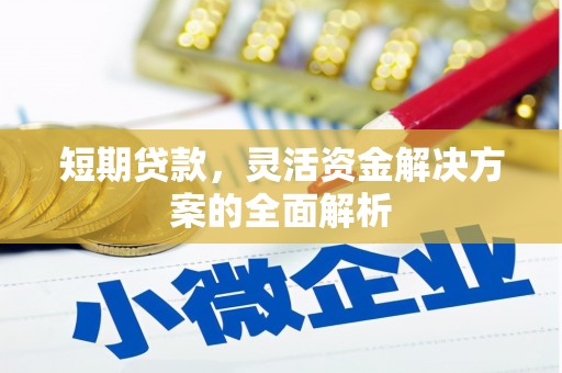 王益短期贷款，灵活资金解决方案的全面解析