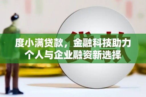 王益度小满贷款，金融科技助力个人与企业融资新选择