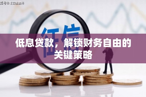 王益低息贷款，解锁财务自由的关键策略
