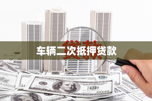 王益车辆二次抵押贷款