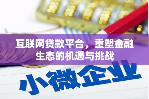 王益互联网贷款平台，重塑金融生态的机遇与挑战