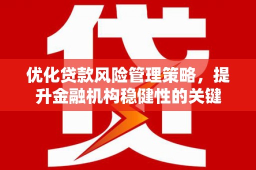 王益优化贷款风险管理策略，提升金融机构稳健性的关键