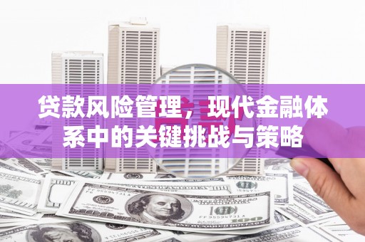 王益贷款风险管理，现代金融体系中的关键挑战与策略