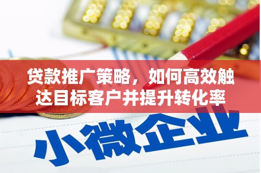 王益贷款推广策略，如何高效触达目标客户并提升转化率