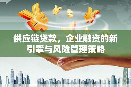 王益供应链贷款，企业融资的新引擎与风险管理策略