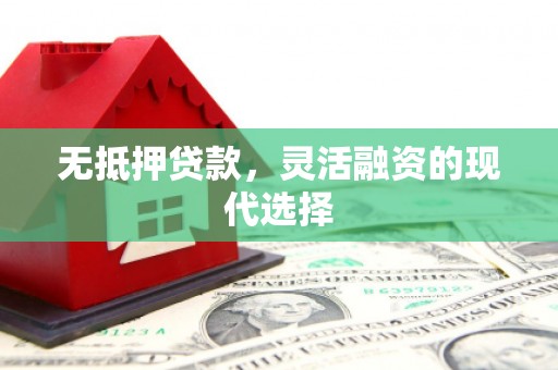 王益无抵押贷款，灵活融资的现代选择