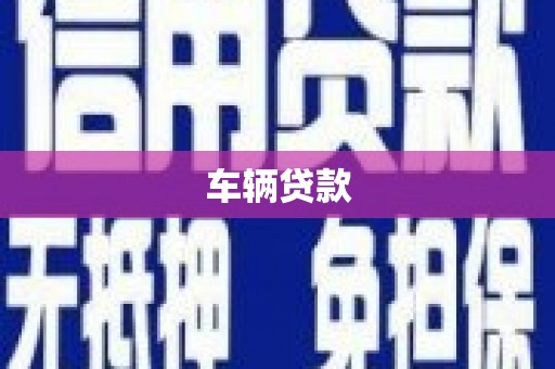 王益车辆贷款