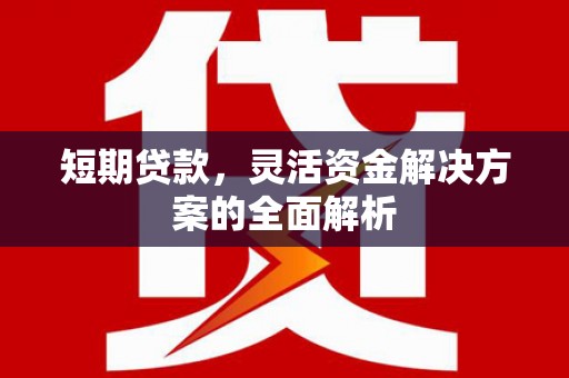 王益短期贷款，灵活资金解决方案的全面解析