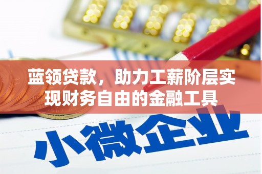 王益蓝领贷款，助力工薪阶层实现财务自由的金融工具