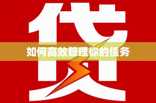 王益如何高效管理你的债务