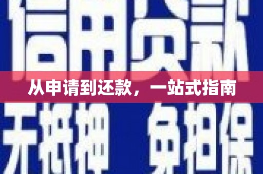 王益从申请到还款，一站式指南