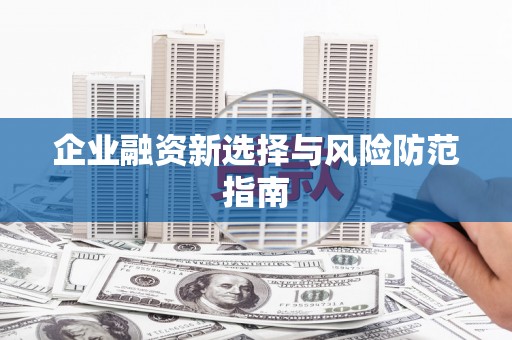 王益企业融资新选择与风险防范指南