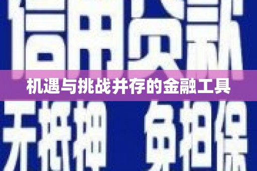 王益机遇与挑战并存的金融工具