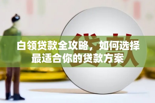 王益白领贷款全攻略，如何选择最适合你的贷款方案