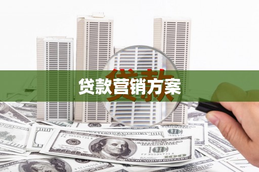 王益贷款营销方案